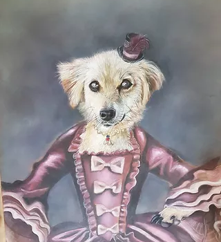 Dog Portraits in Fancy Dress